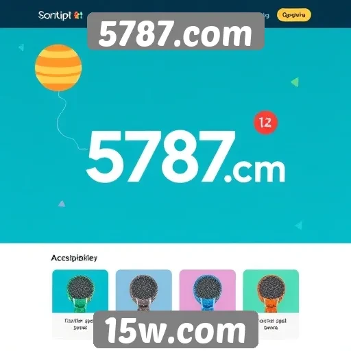 Acessibilidade e usabilidade do site 5787.com