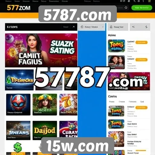 Comparativo entre 5787.com e outros sites de jogos